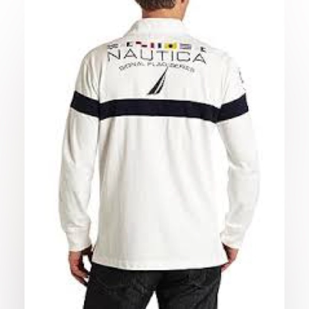 Men’s Nautica Signal Flags Series Long Sleeve Shirt